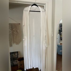 Lunya Organic Pima Long Cardigan